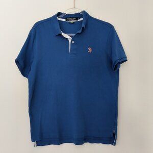 US Polo Assn Mens Luxury Feel Polo Shirt  100% Cotton Size M